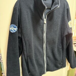 Aigle Black Jacket with patches